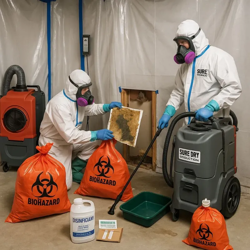 Contaminated Water Handling Protocols process in Gold River, CA