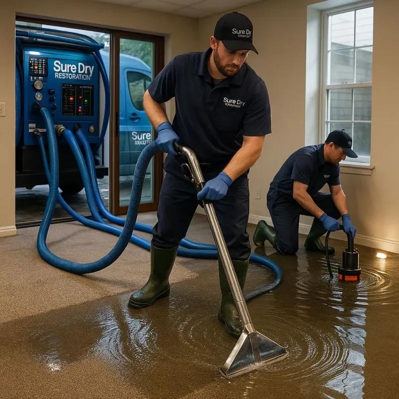 Water Extraction and Removal process in Gold River, CA